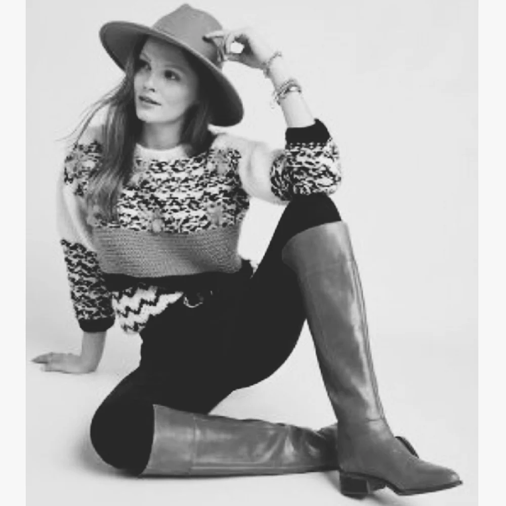 Beautiful Franco Sarto x Anthropologie OTK Leather Boots